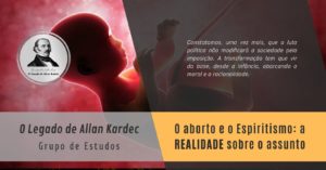Imagem de capa: o aborto e o Espiritismo, ou, "qual é a visão espírita do aborto?"